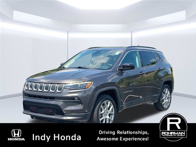 Gray (Granite Crystal Metallic Clearcoat) 2022 Jeep Compass SUV / Crossover Four-Wheel Drive 9-Speed Automatic