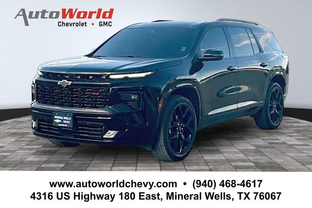 Mosaic Black Metallic 2025 Chevrolet Traverse SUV / Crossover Front-Wheel Drive 8-Speed Automatic