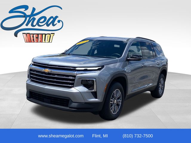 Sterling Gray Metallic 2025 Chevrolet Traverse SUV / Crossover Four-Wheel Drive 8-Speed Automatic