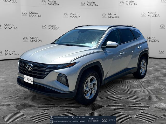 Shimmering Silver 2024 Hyundai Tucson SEL Fleet AWD SUV / Crossover All-Wheel Drive 8-Speed Automatic