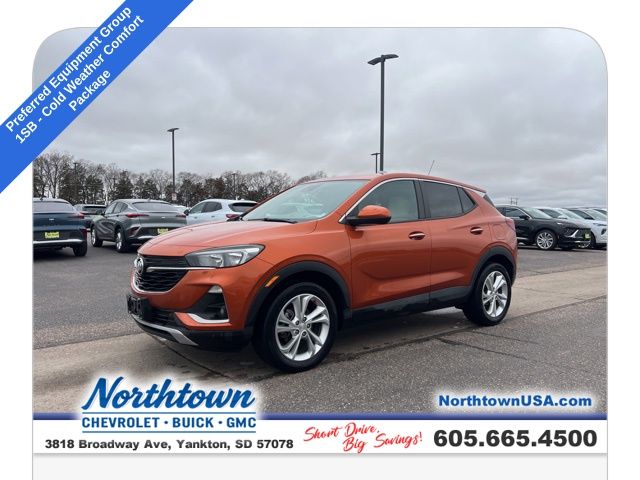 Sunset Glow Metallic 2023 Buick Encore GX Preferred FWD SUV / Crossover Front-Wheel Drive Continuously Variable Transmission