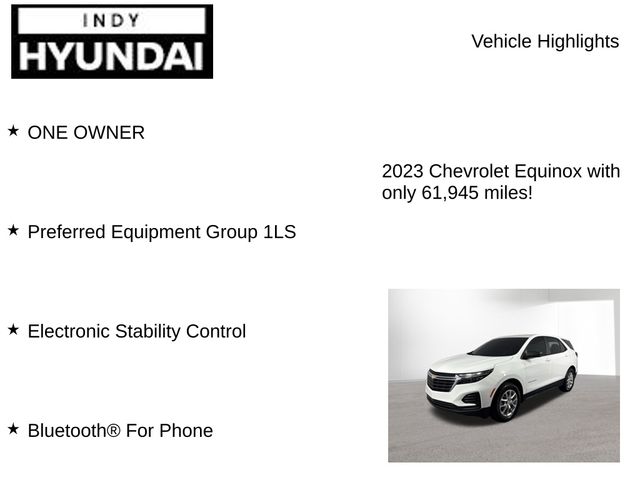 Used 2023 Chevrolet Equinox For Sale in Indianapolis, IN