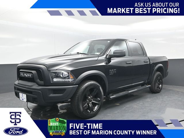 Diamond Black Crystal Pearlcoat 2022 RAM 1500 Pickup Truck Four-Wheel Drive 8-Speed Automatic