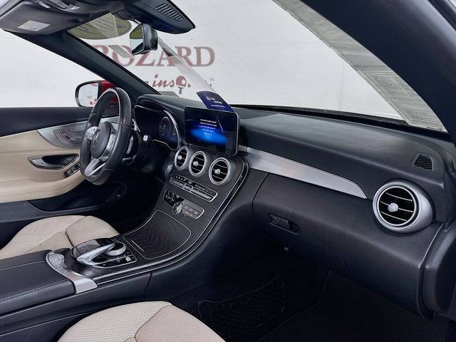 2019 Red Mercedes-Benz C-Class C 300 RWD Convertible