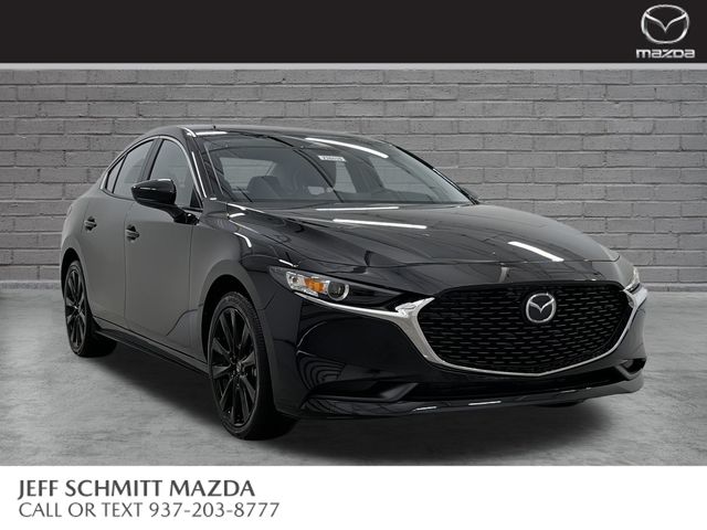 Jet Black Mica 2026 Mazda MAZDA3 Sedan Front-Wheel Drive 6-Speed Automatic