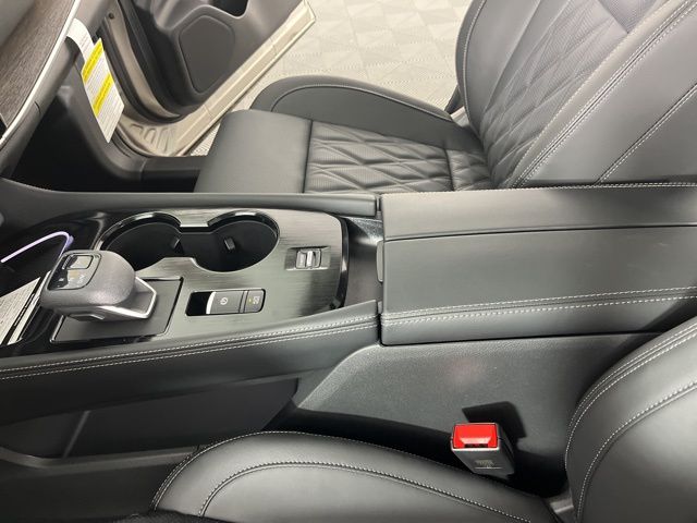 2025 Champagne Silver Metallic/Super Black Nissan Rogue Platinum FWD SUV