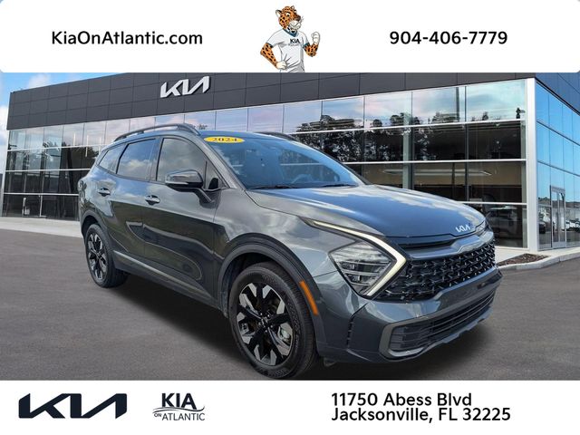 Gray 2024 Kia Sportage SUV / Crossover All-Wheel Drive 8-Speed Automatic