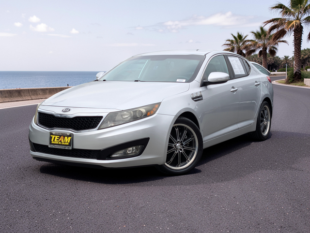 Bright Silver 2012 Kia Optima EX Sedan Front-Wheel Drive 6-Speed Automatic