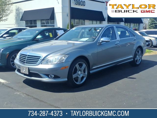Gray 2008 Mercedes-Benz S-Class Sedan All-Wheel Drive 7-Speed Automatic