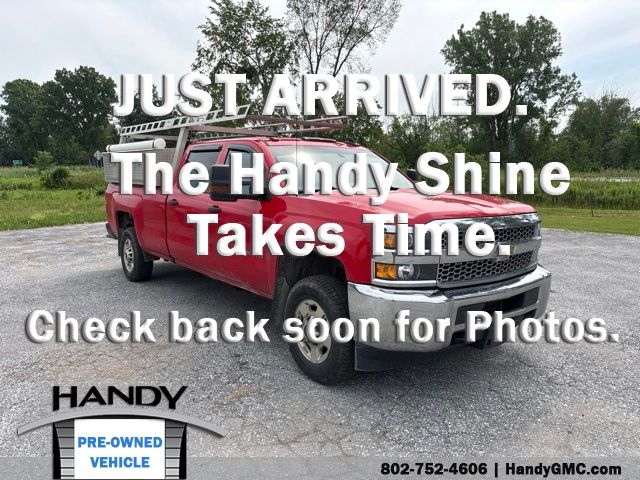Red Hot 2019 Chevrolet Silverado 2500HD Pickup Truck Four-Wheel Drive 6-Speed Automatic Overdrive