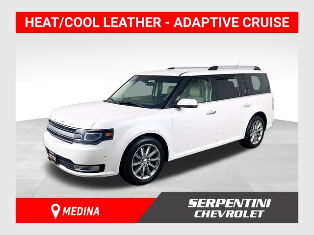 White Platinum Metallic Tri-Coat 2014 Ford Flex SUV / Crossover All-Wheel Drive 6-Speed Automatic