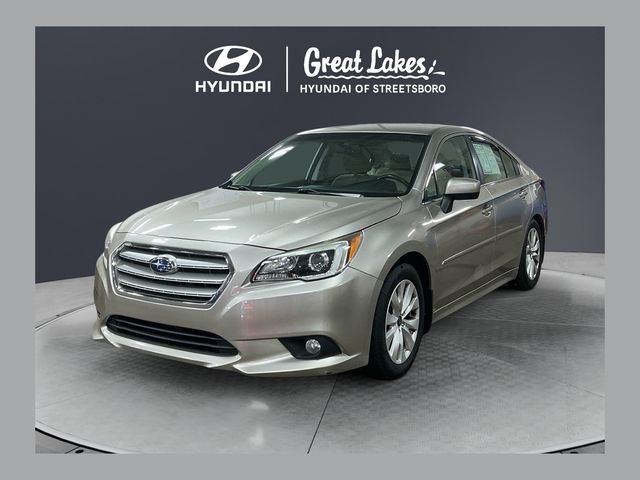 Gray (Tungsten Metallic) 2016 Subaru Legacy 2.5i Premium AWD Sedan All-Wheel Drive Continuously Variable Transmission