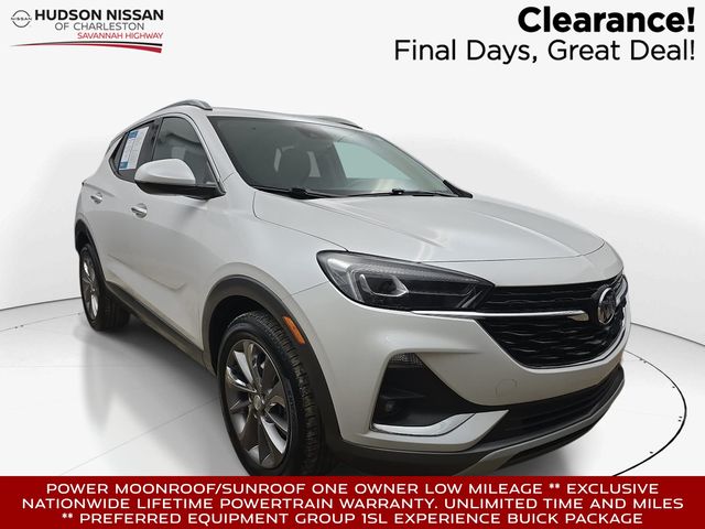 White Frost Tricoat 2023 Buick Encore GX SUV / Crossover Front-Wheel Drive Continuously Variable Transmission