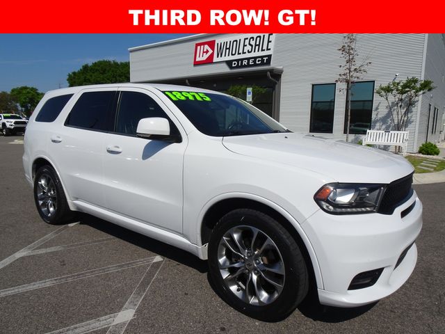 White Knuckle Clearcoat 2019 Dodge Durango GT Plus RWD SUV / Crossover Rear-Wheel Drive 8-Speed Automatic