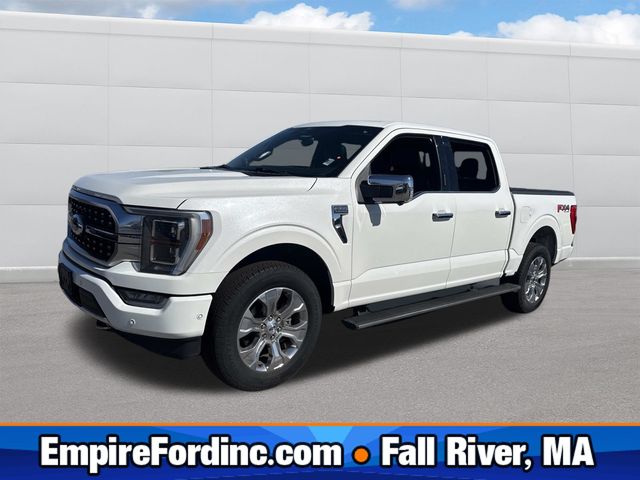 Star White Metallic Tri-Coat 2022 Ford F-150 Pickup Truck Four-Wheel Drive Automatic
