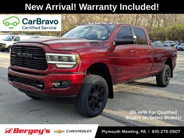 Delmonico Red Pearlcoat 2021 RAM 3500 Big Horn Crew Cab LB 4WD Pickup Truck Four-Wheel Drive 6-Speed Automatic