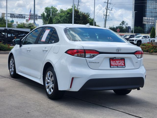 2026 Toyota Corolla LE White at Don McGill Toyota