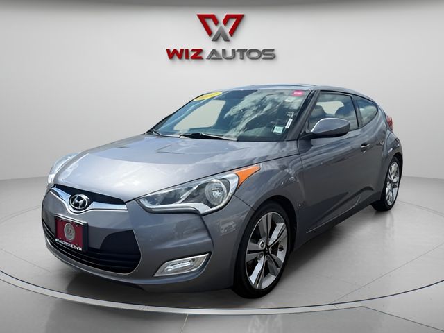 Triathlon Gray Metallic 2017 Hyundai Veloster Value Edition FWD Coupe Front-Wheel Drive 6-Speed Dual Clutch