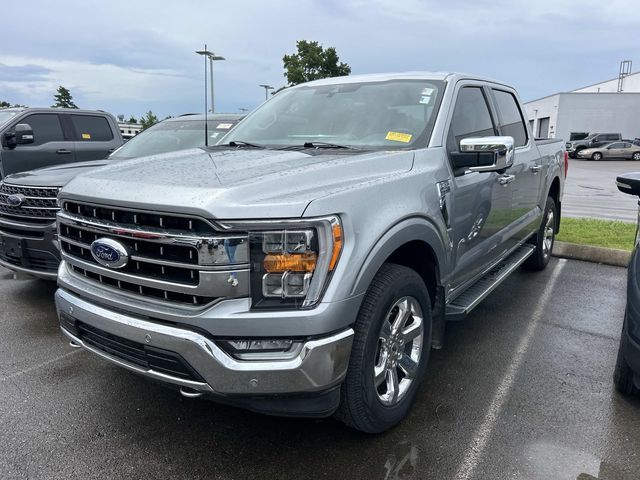 Silver Metallic 2022 Ford F-150 Pickup Truck Four-Wheel Drive Automatic