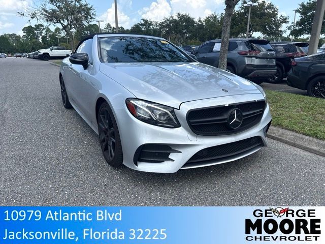 Iridium Silver Metallic 2019 Mercedes-Benz E-Class Convertible All-Wheel Drive 9-Speed Automatic