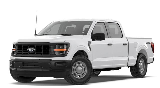 Oxford White 2026 Ford F-150 XL SuperCrew 4WD Pickup Truck Four-Wheel Drive Automatic