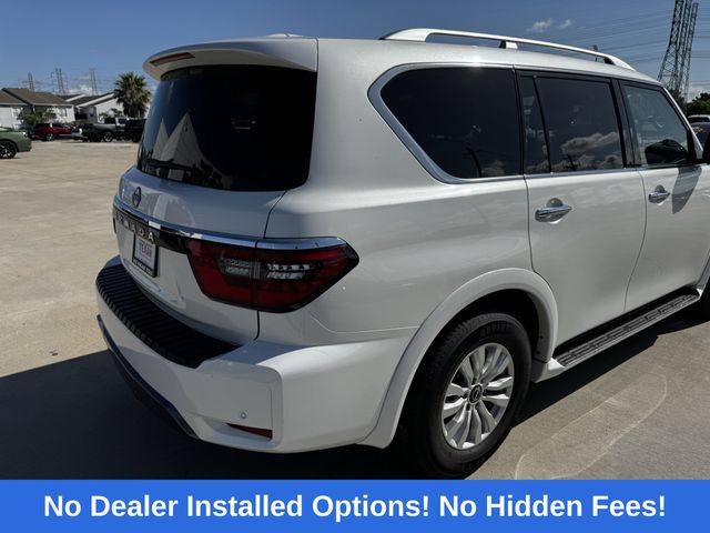 2024 Nissan Armada SV White at DeMontrond Ford