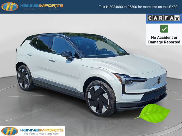 Crystal White 2025 Volvo EX30 SUV / Crossover All-Wheel Drive 1-Speed Automatic