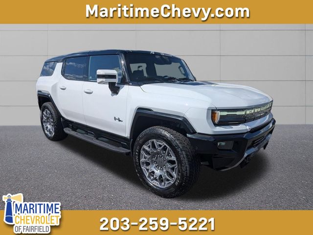 Interstellar White 2025 GMC Hummer EV SUV SUV / Crossover All-Wheel Drive 1-Speed Automatic