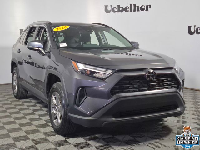 Magnetic Gray Metallic 2024 Toyota RAV4 SUV / Crossover All-Wheel Drive 8-Speed Automatic