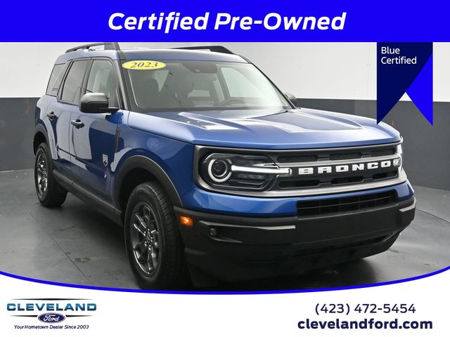 Blue Metallic 2023 Ford Bronco Sport SUV / Crossover All-Wheel Drive 8-Speed Automatic