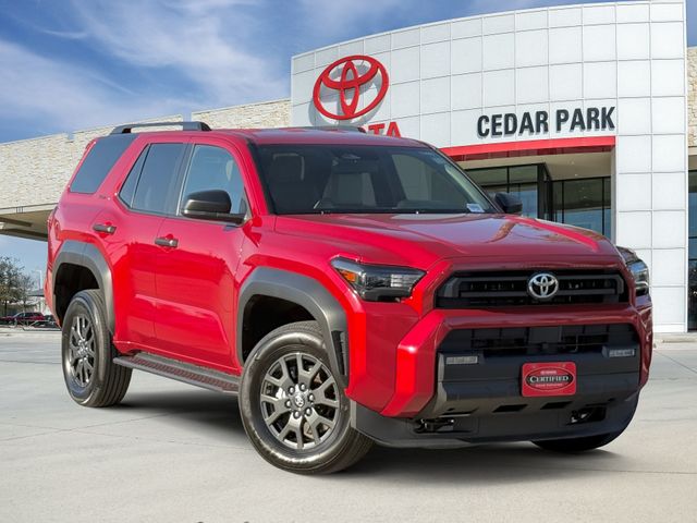 Supersonic Red 2025 Toyota 4Runner SUV / Crossover Four-Wheel Drive 8-Speed Automatic