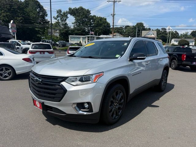 Silver Ice Metallic 2019 Chevrolet Traverse SUV / Crossover Four-Wheel Drive 9-Speed Automatic