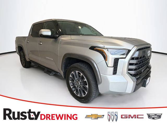 Celestial Silver Metallic 2022 Toyota Tundra Limited CrewMax Cab 4WD Pickup Truck Four-Wheel Drive Automatic