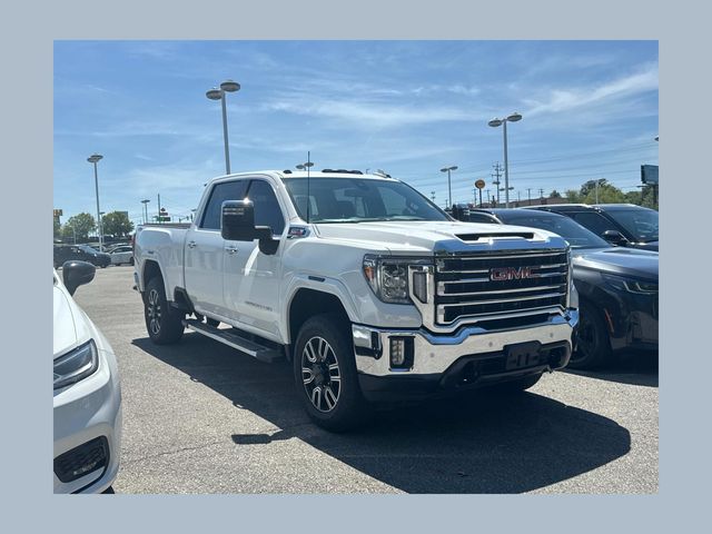 Summit White 2022 GMC Sierra 2500HD Pickup Truck Four-Wheel Drive Automatic