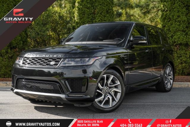 Black 2022 Land Rover Range Rover Sport Pickup Truck All-Wheel Drive 8-Speed Automatic