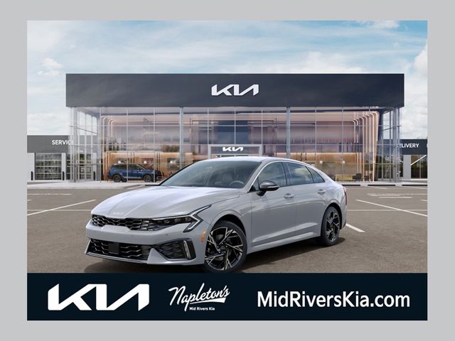 Wolf Gray 2026 Kia K5 Sedan Front-Wheel Drive 8-Speed Automatic