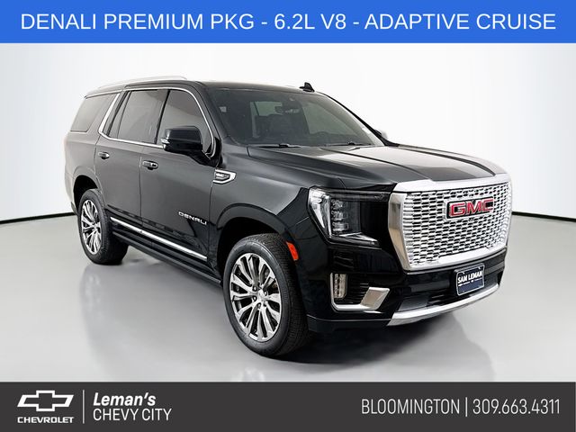 Onyx Black 2021 GMC Yukon Denali 4WD SUV / Crossover Four-Wheel Drive