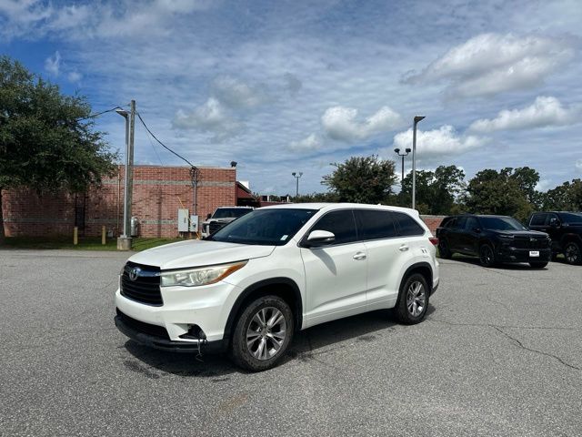 White (Blizzard Pearl) 2015 Toyota Highlander SUV / Crossover Front-Wheel Drive 6-Speed Automatic Overdrive