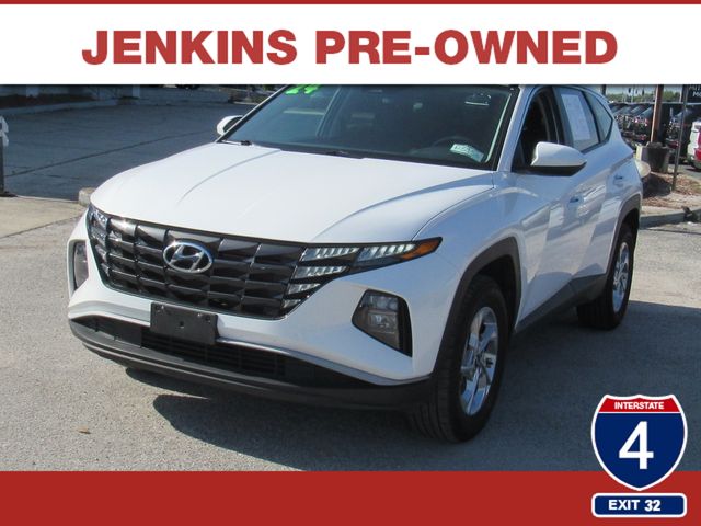 White Pearl 2024 Hyundai Tucson SUV / Crossover All-Wheel Drive 8-Speed Automatic
