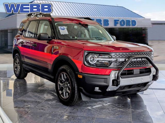 Ruby Red Metallic Tinted Clearcoat 2025 Ford Bronco Sport Big Bend AWD SUV / Crossover All-Wheel Drive 8-Speed Automatic