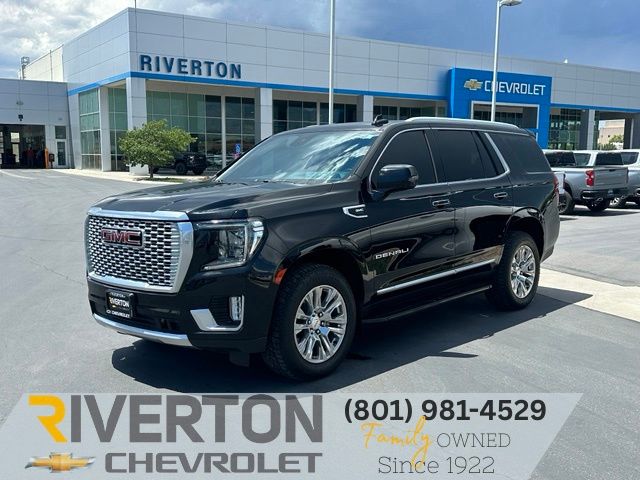 Onyx Black 2023 GMC Yukon SUV / Crossover Four-Wheel Drive