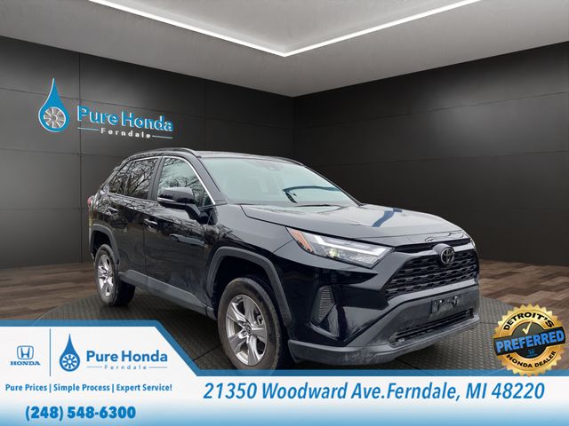 Black 2025 Toyota RAV4 XLE AWD SUV / Crossover All-Wheel Drive 8-Speed Automatic