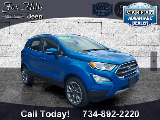 Blue Candy 2019 Ford EcoSport SUV / Crossover All-Wheel Drive 6-Speed Automatic