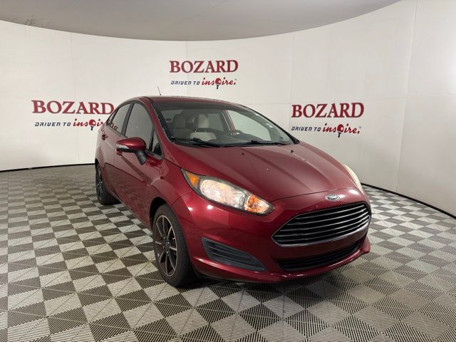 Ruby Red Metallic 2016 Ford Fiesta Sedan Front-Wheel Drive 6-Speed Automatic