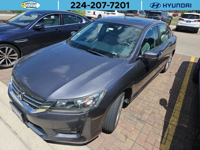 Gray 2014 Honda Accord Sedan Front-Wheel Drive Continuously Variable Transmission