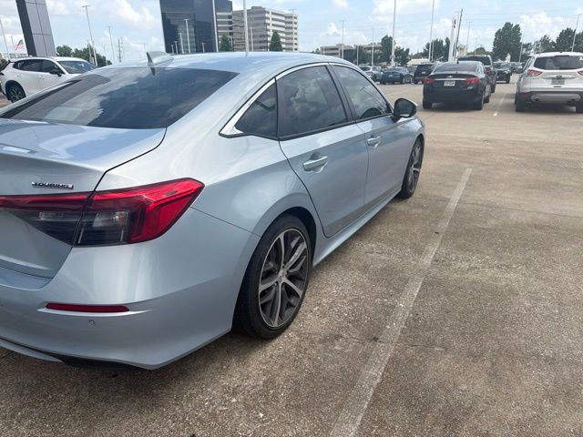 2022 Honda Civic Touring Blue at Bayshore Chrysler Jeep Dodge Ram