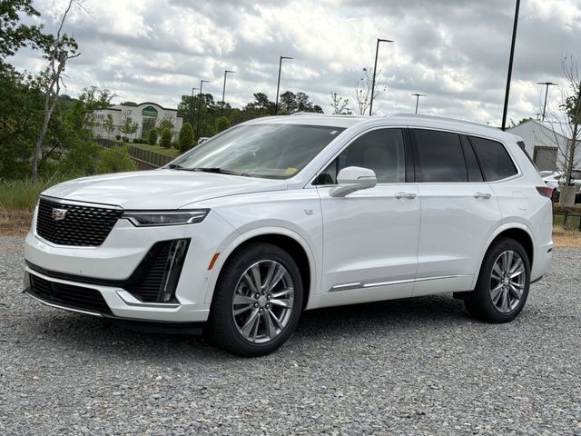 Crystal White 2022 Cadillac XT6 Premium Luxury FWD SUV / Crossover Front-Wheel Drive 9-Speed Automatic