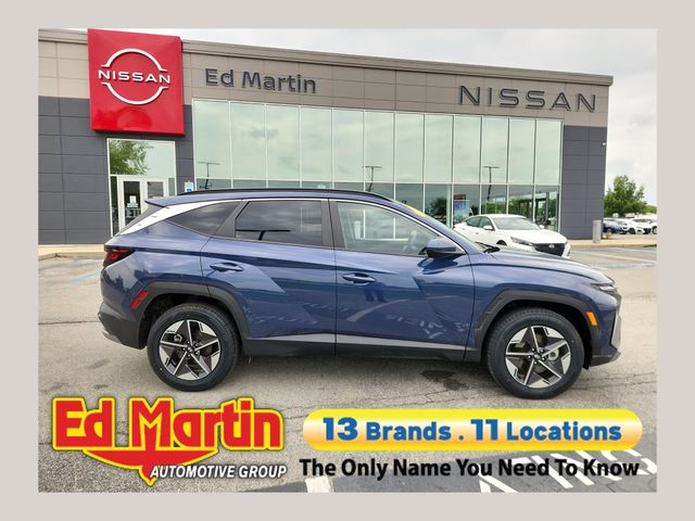 Blue 2025 Hyundai Tucson SUV / Crossover All-Wheel Drive 8-Speed Automatic