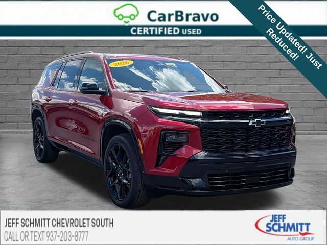 Radiant Red Tintcoat 2026 Chevrolet Traverse SUV / Crossover Four-Wheel Drive 8-Speed Automatic