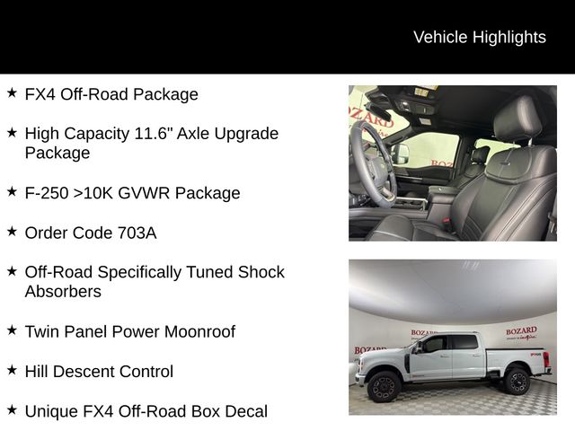 2025 Avalanche Ford Super Duty F-250 SRW Platinum 4X4 Truck